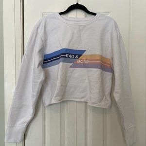 Rag & Bone Cropped Sweatshirt